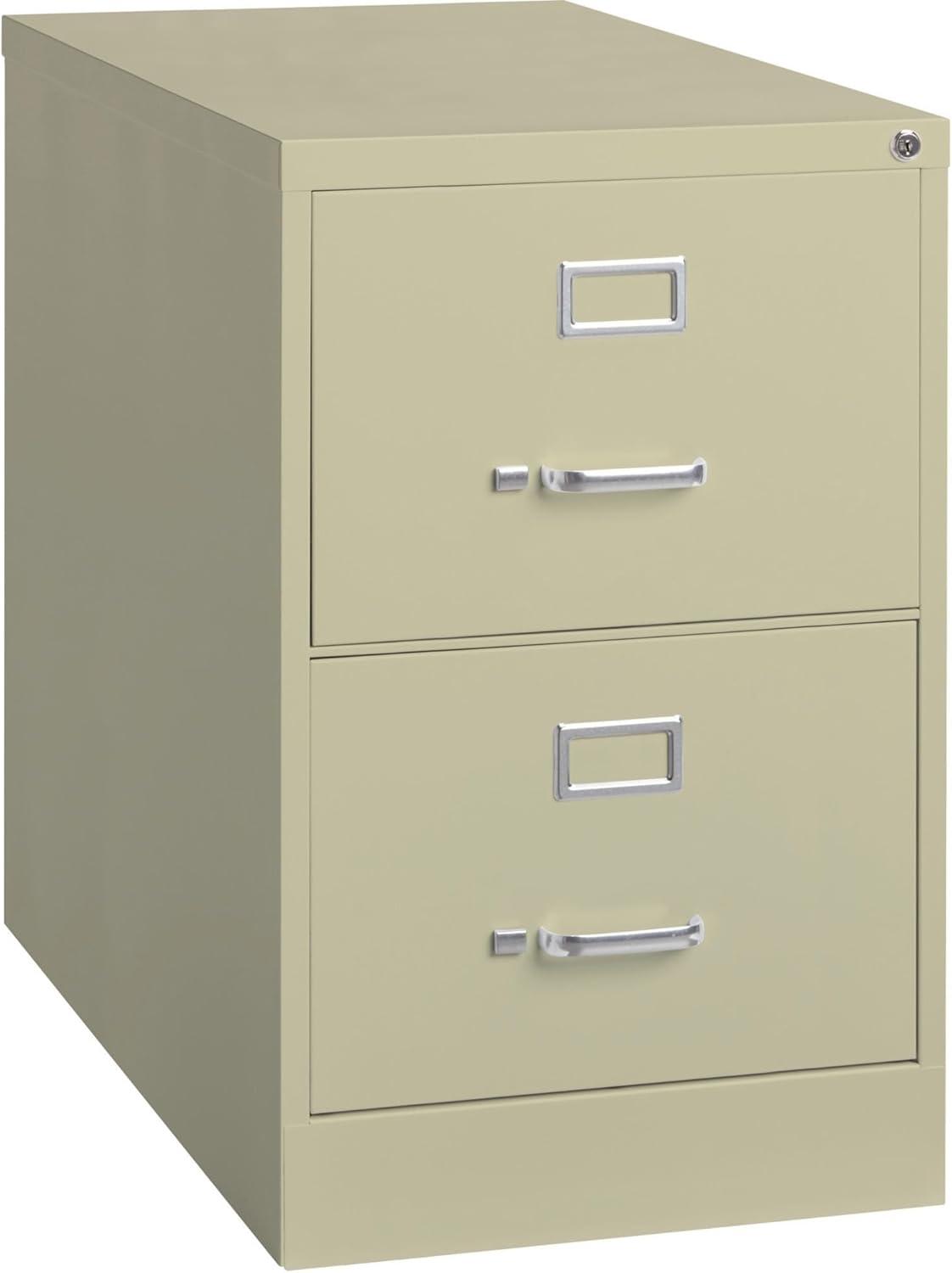 Fortress 18'' Wide 2 -Drawer Steel File Cabinet