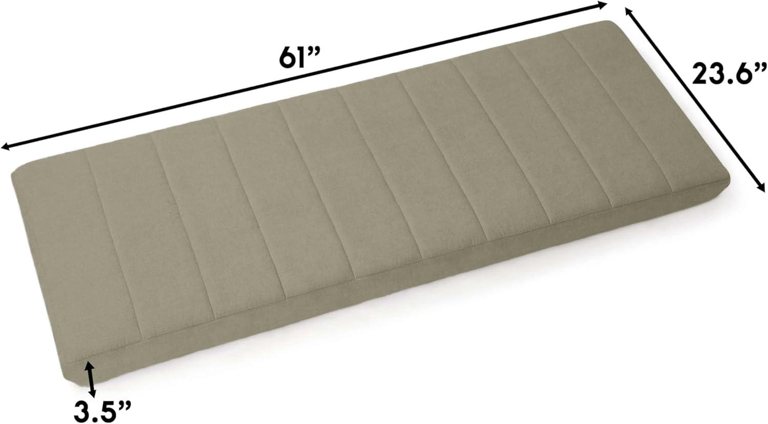 Upholstered Queen Headboard - Easy Assemble Wall Mounted Headboard with 3D Soundproof Wall Panels for Queen Size Bed - Olive Green