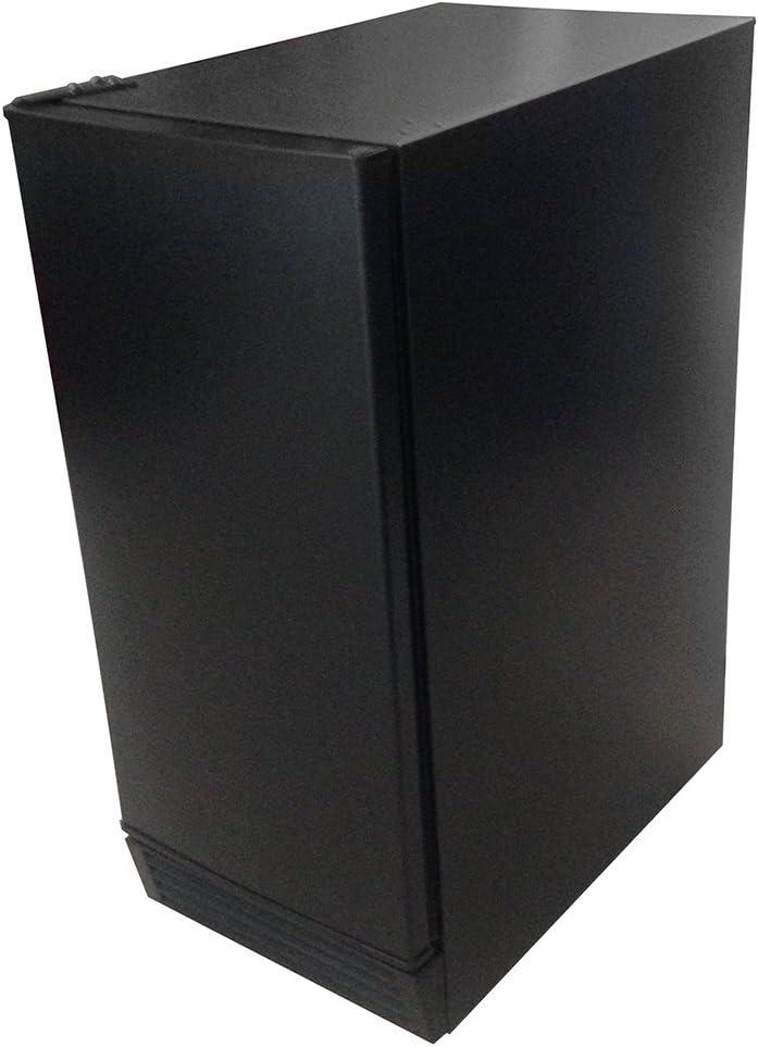 Maxx Ice 50 lb Black Freestanding Ice Maker with Reversible Door