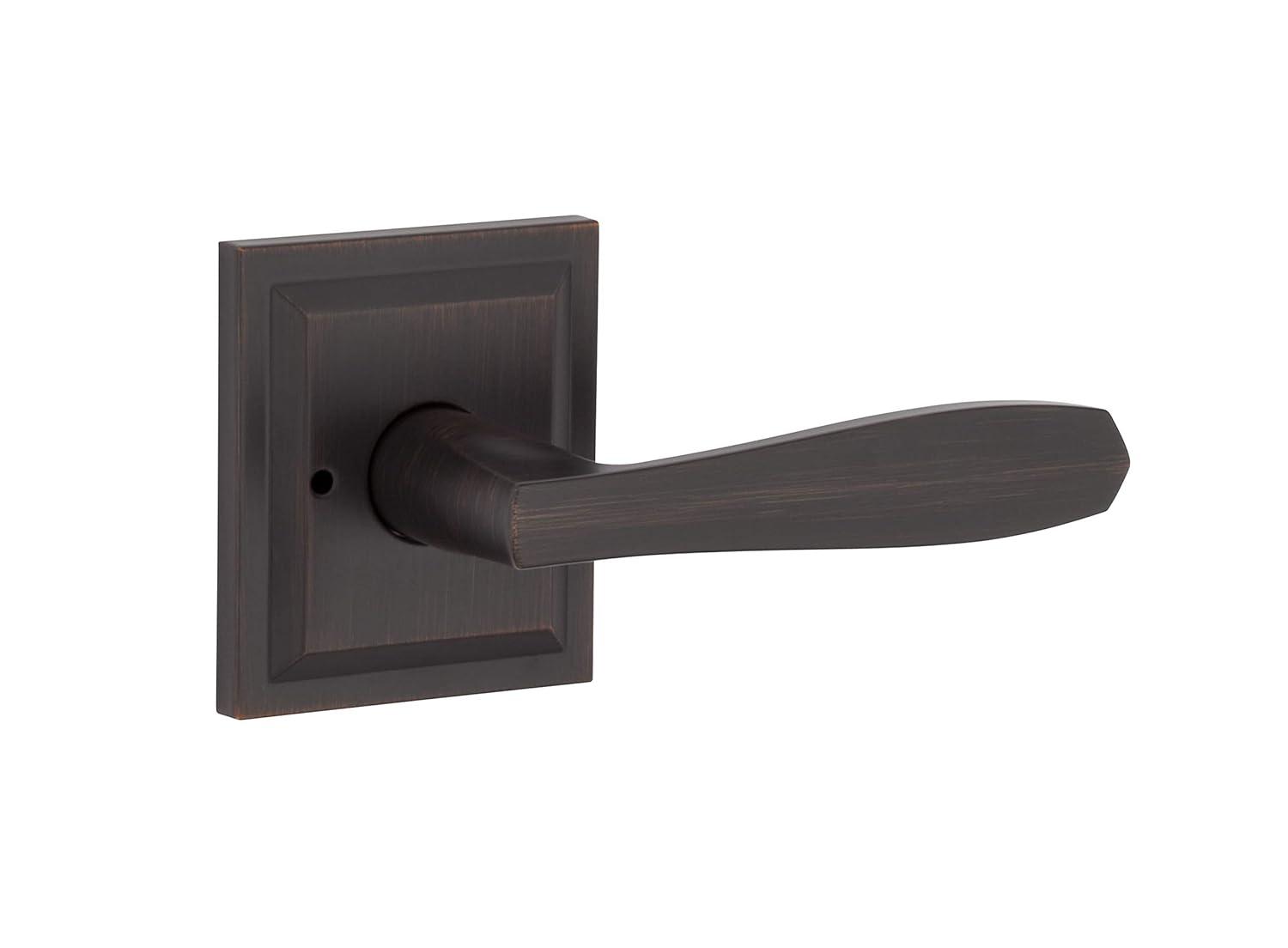Baldwin Torrey Low Profile Rose Bed/Bath Lever in VB