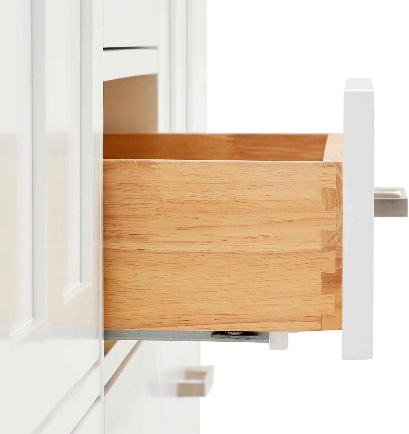 Ariel A055swqovo Cambridge 55" Free Standing Single Basin Vanity Set - White