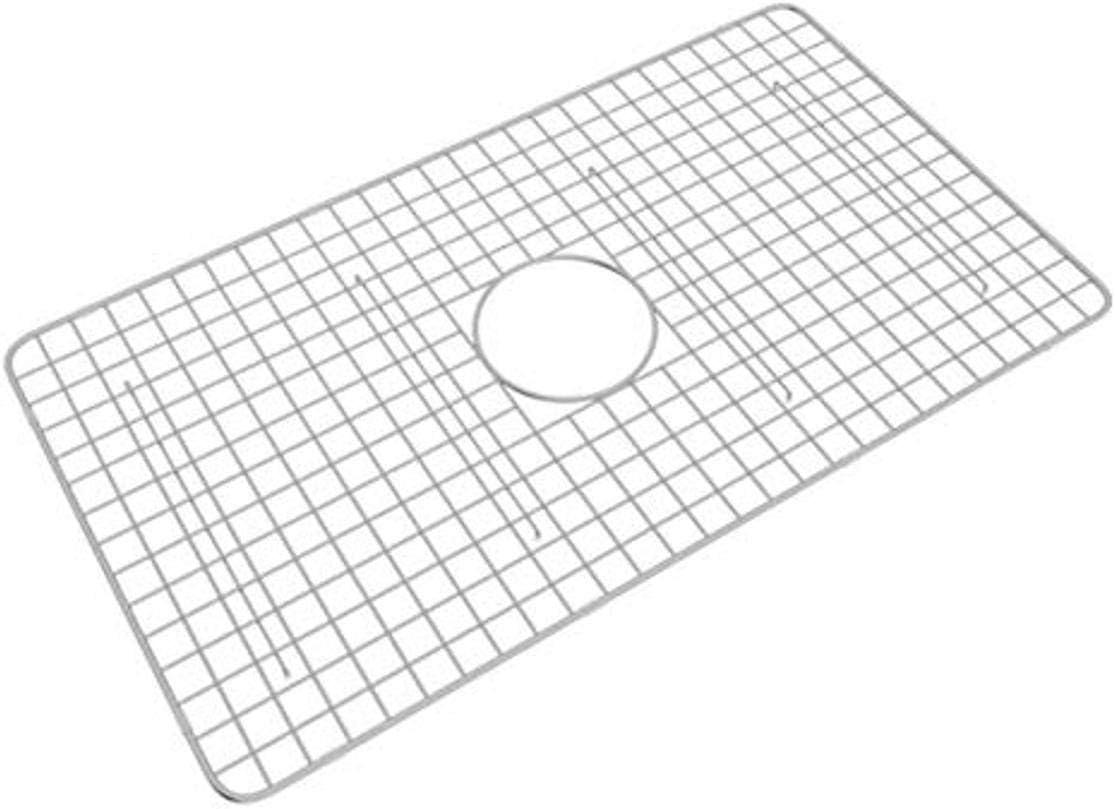 Stainless Steel Wire Sink Grid with Center Drain