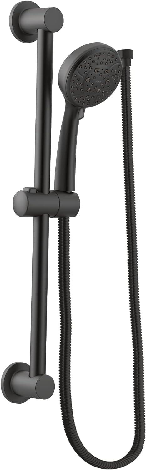 Moen Eco-Performance 4-Spray Handheld Showerhead with 69-Inch-Long Hose and 30-Inch Slide Bar