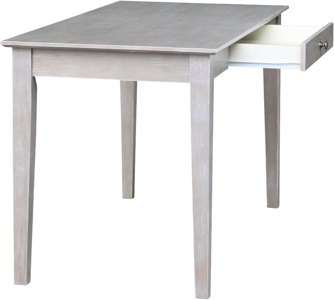 48" Writing Desk Unfinished - International Concepts