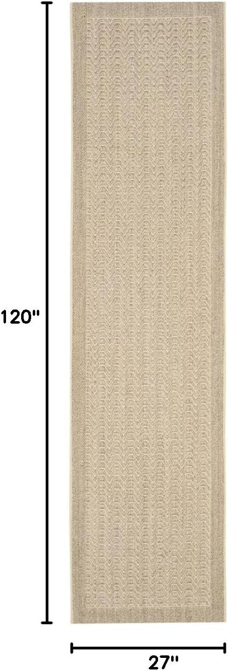 SAFAVIEH Palm Beach PAB321A Handmade Desert Sand Rug