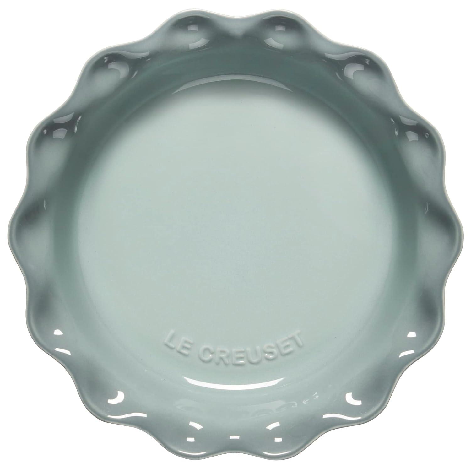 Le Creuset ® Heritage 9" Sea Salt Ceramic Pie Dish