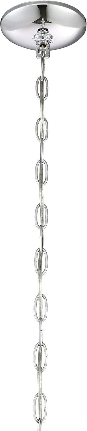 Minka Lavery 3155 Isabella's Crown 1 Light 9-3/4" Wide Crystal Mini Pendant - Chrome