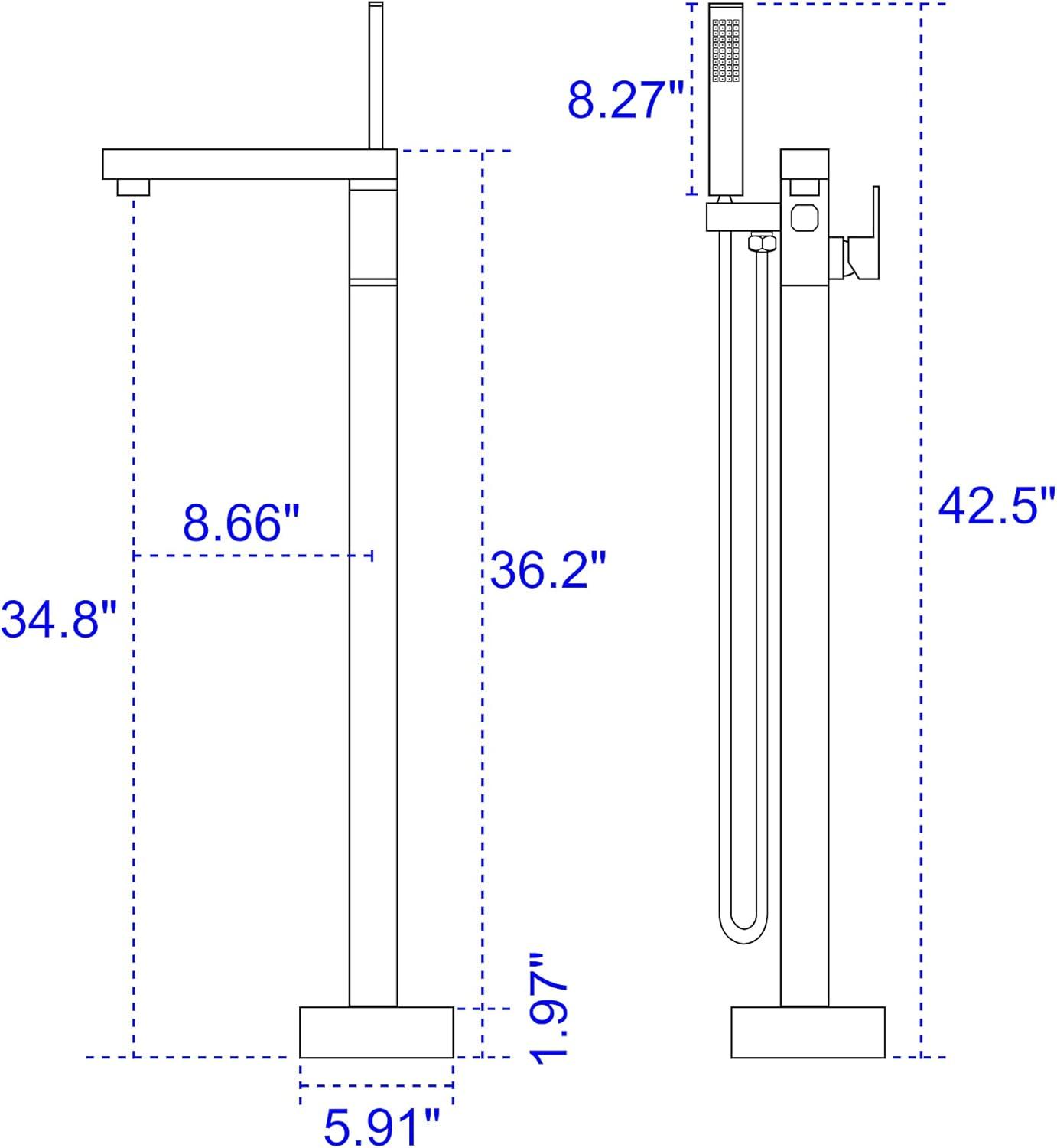 Floor Tub Filler