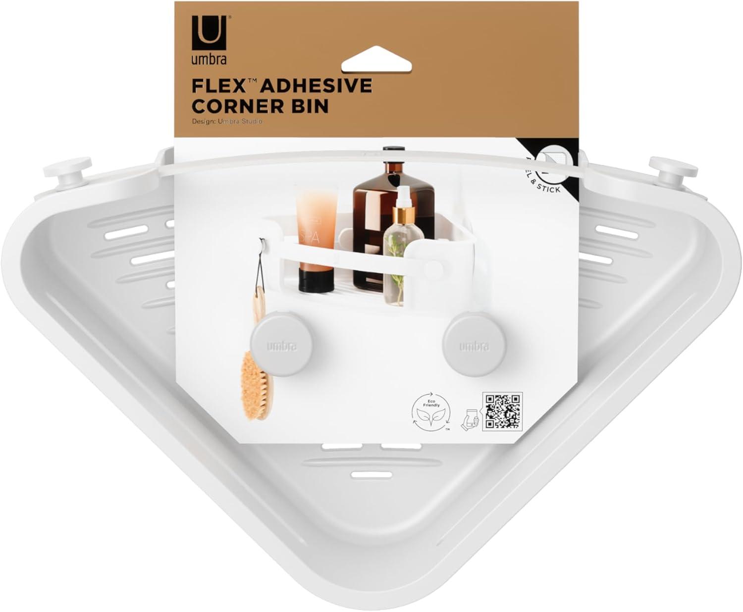 Umbra Flex Adhesive Adhesive Shower Basket