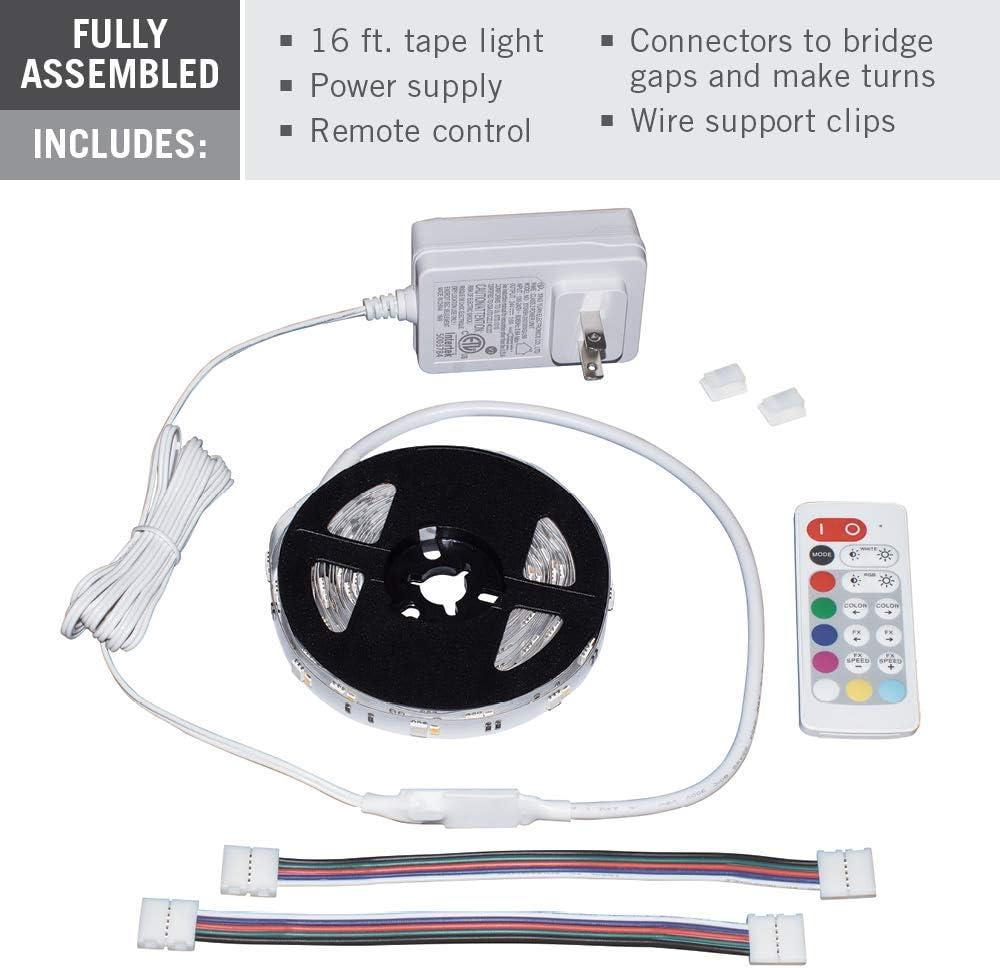 RibbonFlex Home 24V RGB+W Multicolor LED Strip Light Kit