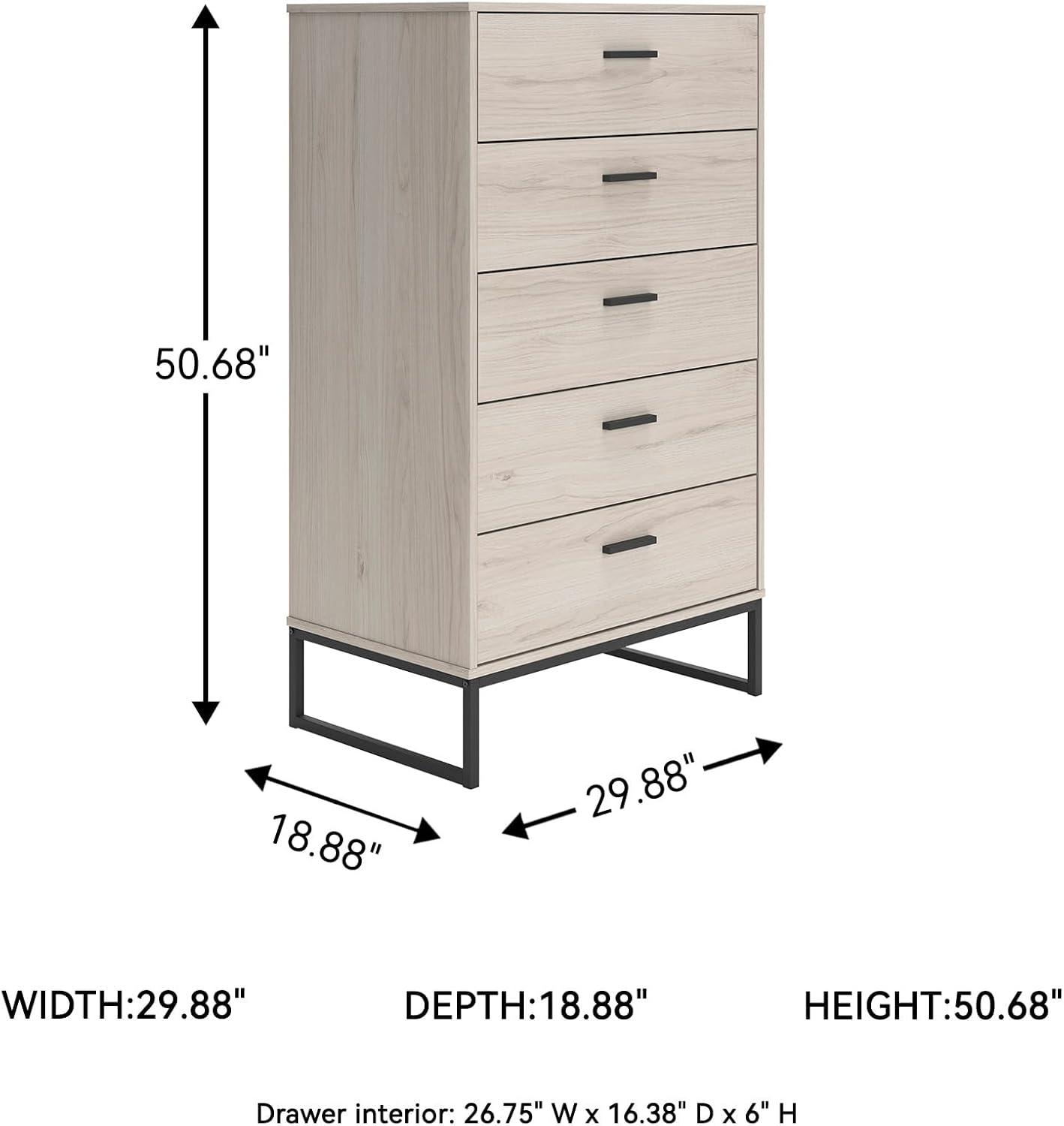 Latitude Run® Bosnjak 29.88'' W 5 - Drawer Dresser