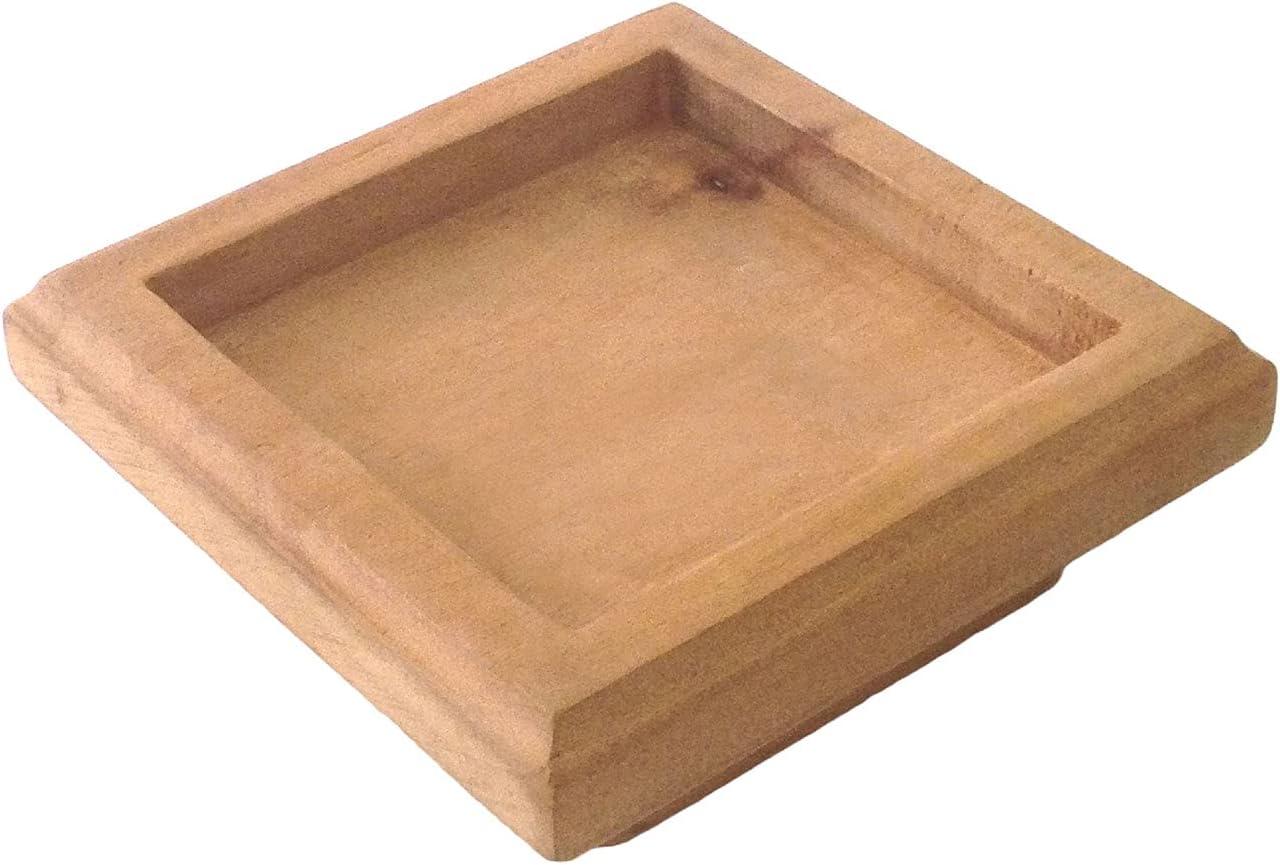 3.5" x 3.5" Wood ONE-Piece Slip Over Post Cap - Traditional Pyramid - One-Piece Miterless - 3/8" Extended Lip - (for 4x4 Post Measuring 3-1/2" x 3-1/2")