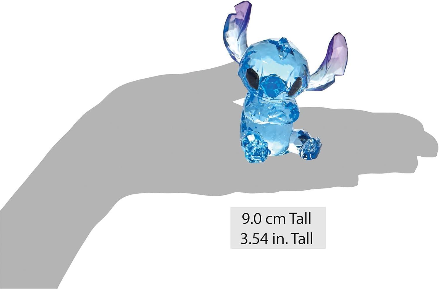 Figurine 3.25 In Stitch Acrylic Facet Collection Disney Show Case Collection Figurines