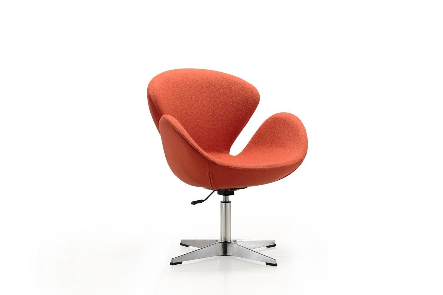 Skakke Upholstered Swivel Accent Chair