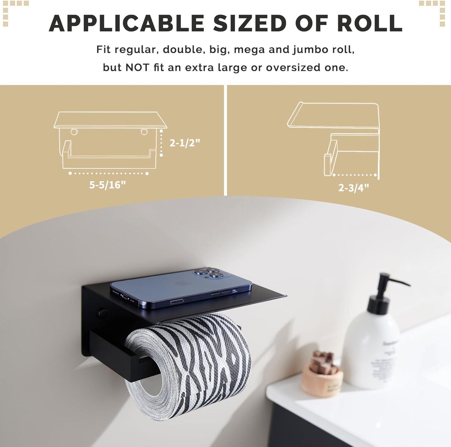 Wall Mounted Toilet Paper Holder