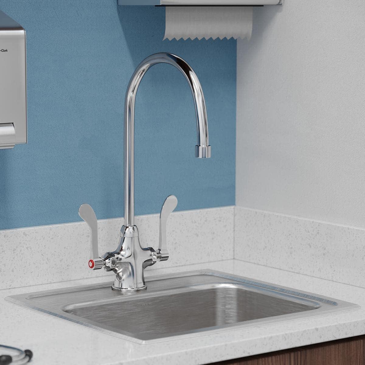 Commercial Single Hole Bathroom Faucet