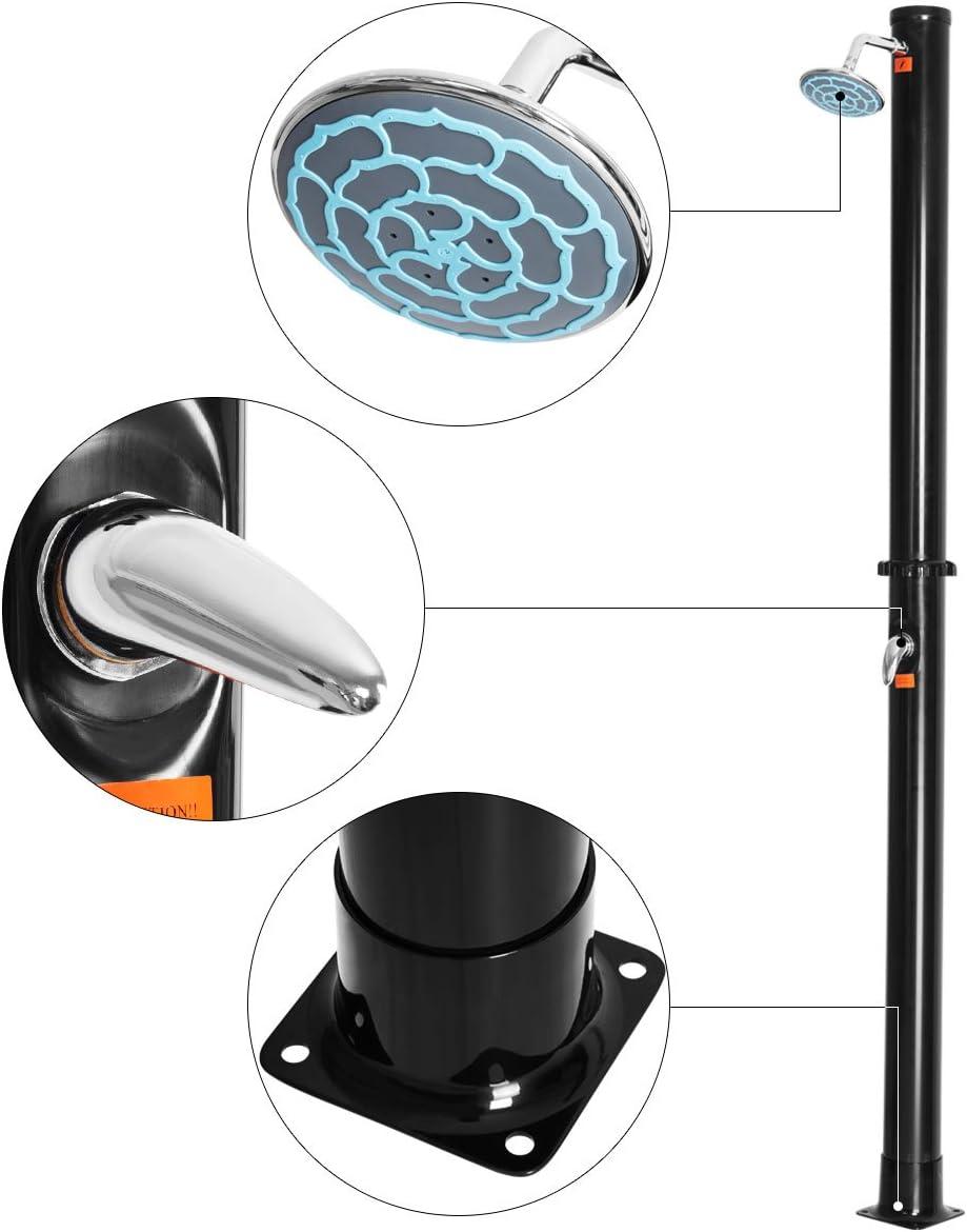 Costway Poolside Free Standing Outdoor Shower