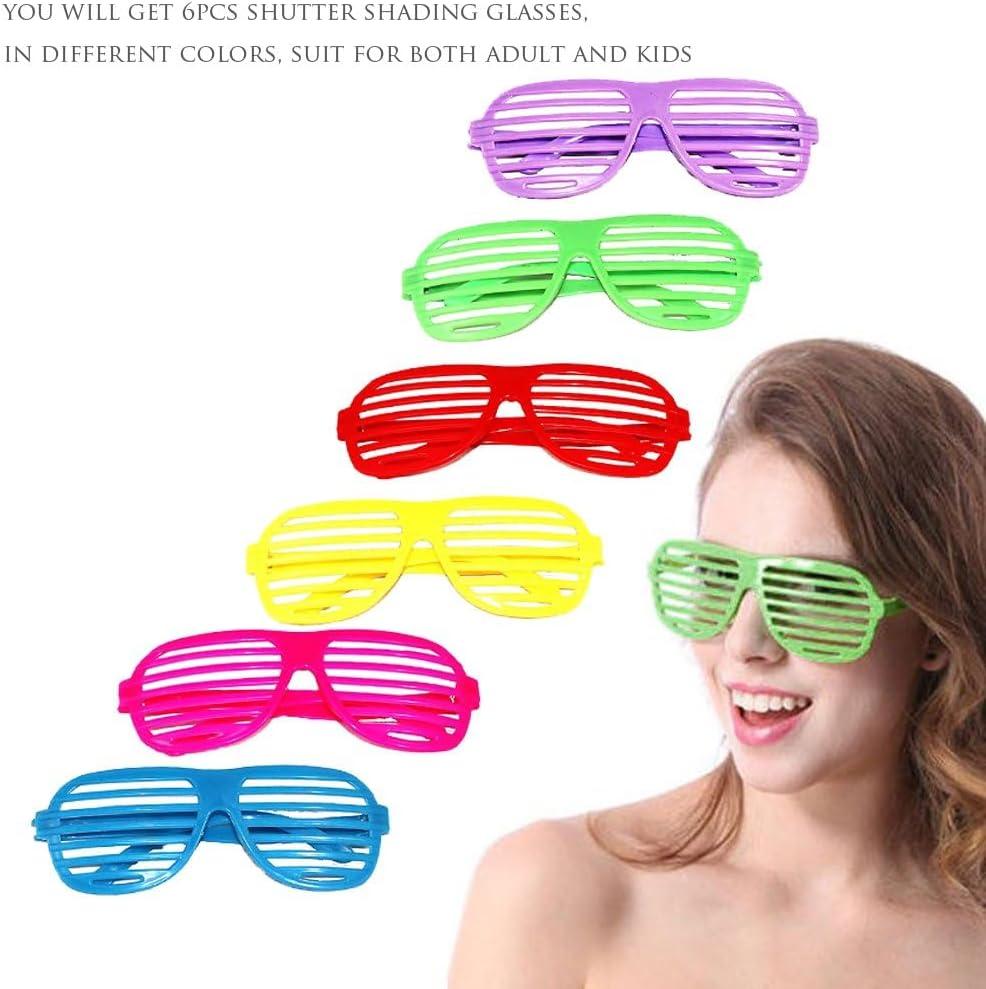 OuMuaMua Inflatable Rock Star Toy Set, 18 Pack Inflatable Party Props - 4 Inflatable Guitar, 6 Microphones, 6 Shutter Shading Glasses, 1 Saxophone and 1 Inflatable Keyboard Piano Inflatable Rock Toys