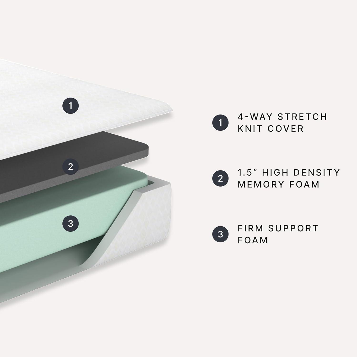 Signature Design by Ashley Chime 10" Firm Memory Foam Mattress