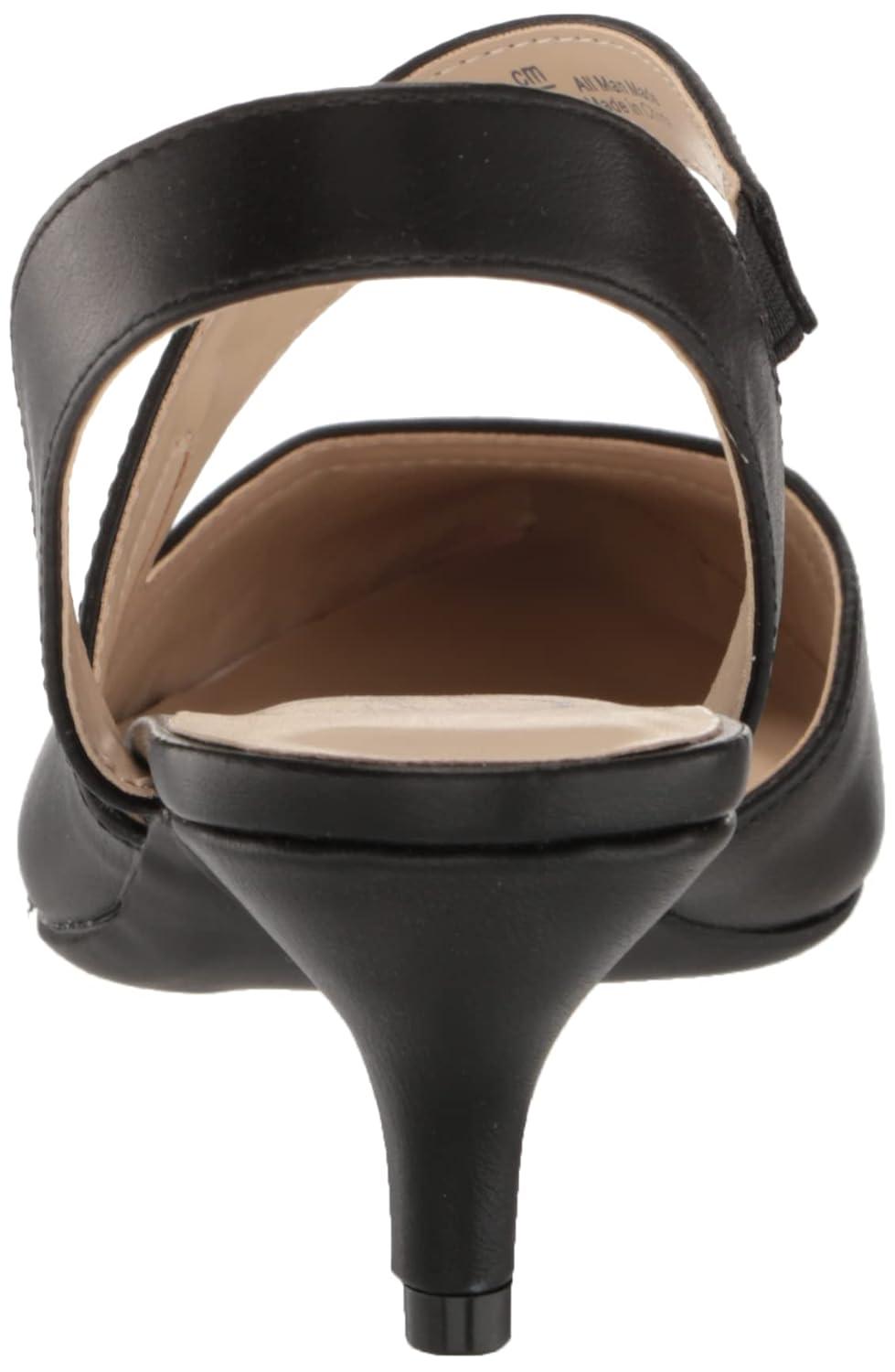 LifeStride Womens Magnetic Pump Black Synthetic 7 W