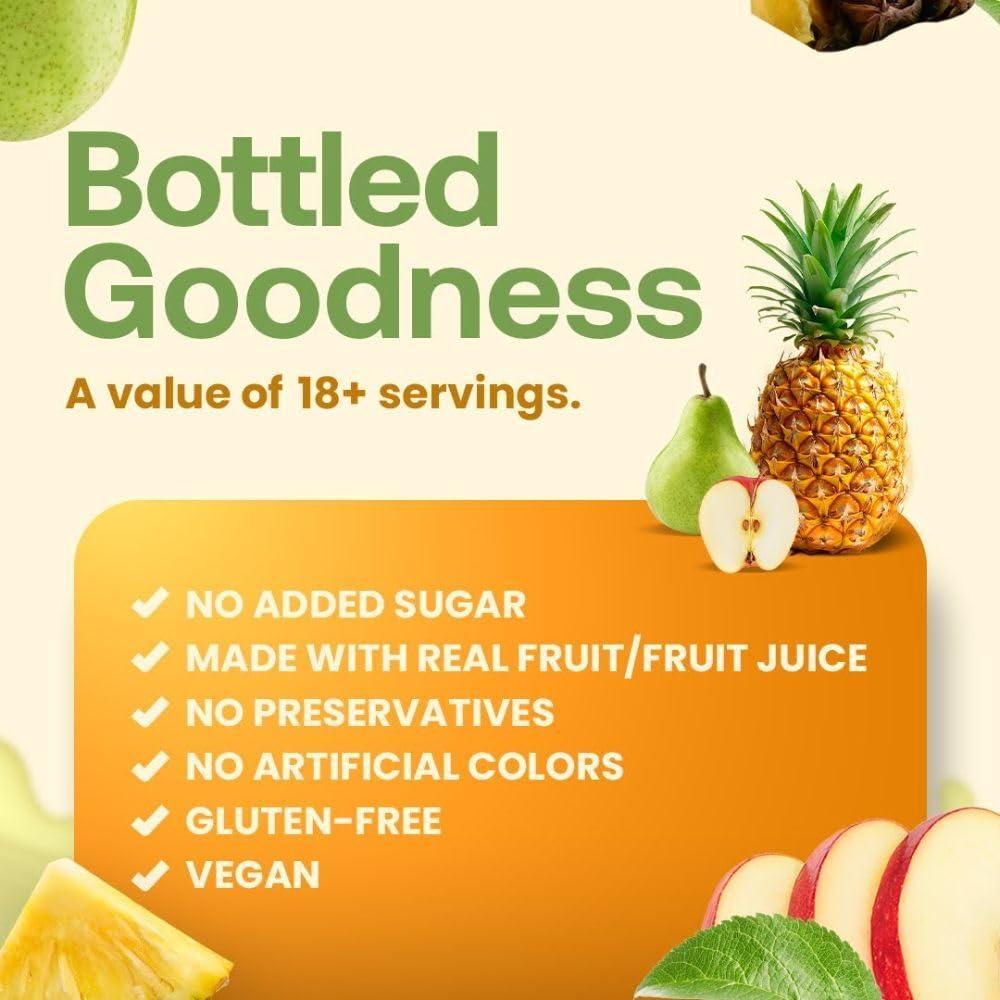 Organic Pineapple Blend 100% Crushed Fruit Smoothie Concentrate, 46 oz