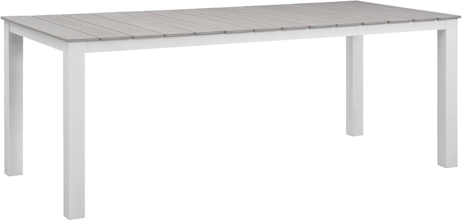 Modway Maine 80" Outdoor Patio Dining Table