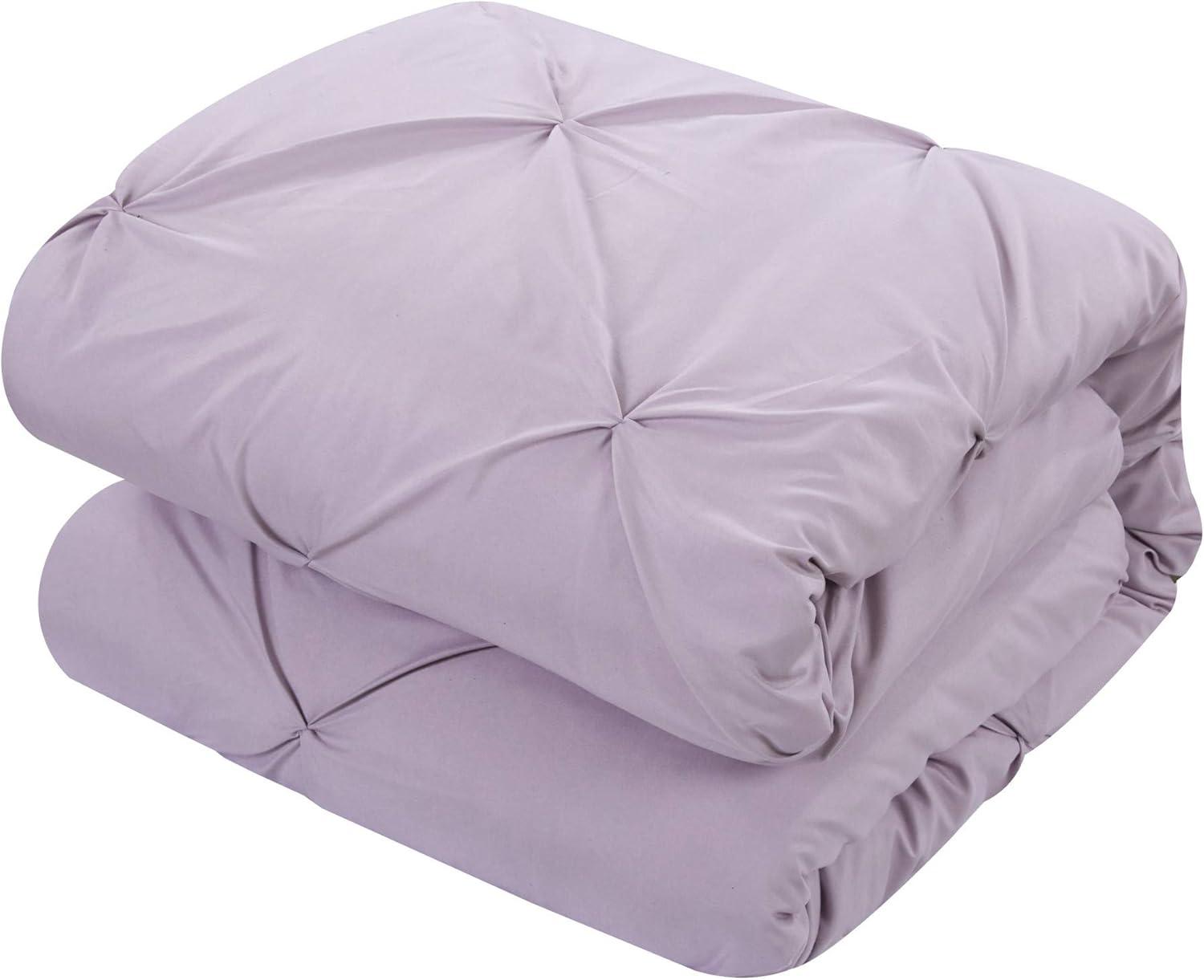 Alvatore Pinch Pleated Bed in a Bag Comforter Set