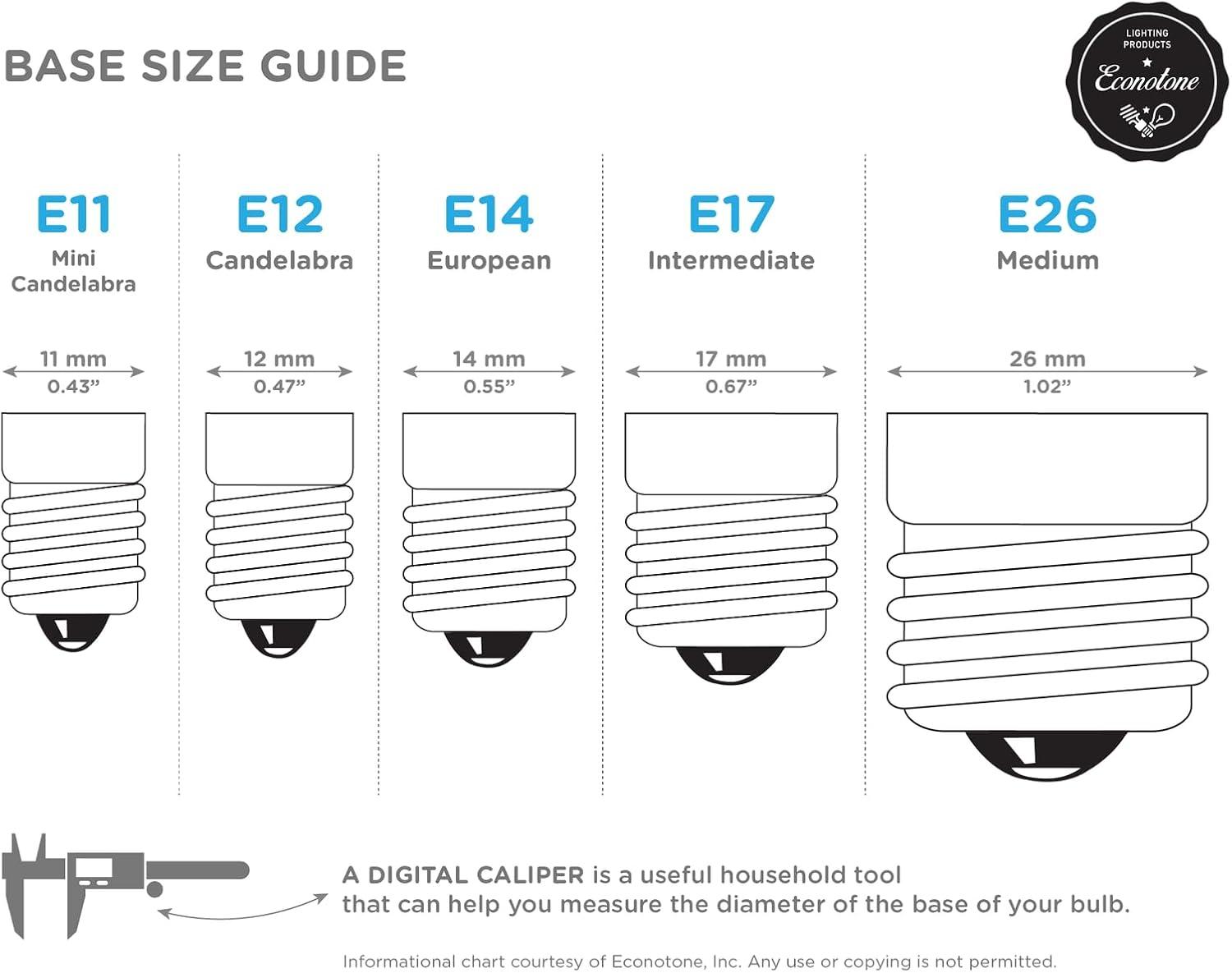 Frosted White Dimmable Energy Star LED Light Bulbs, 15 Watt, 6-Pack