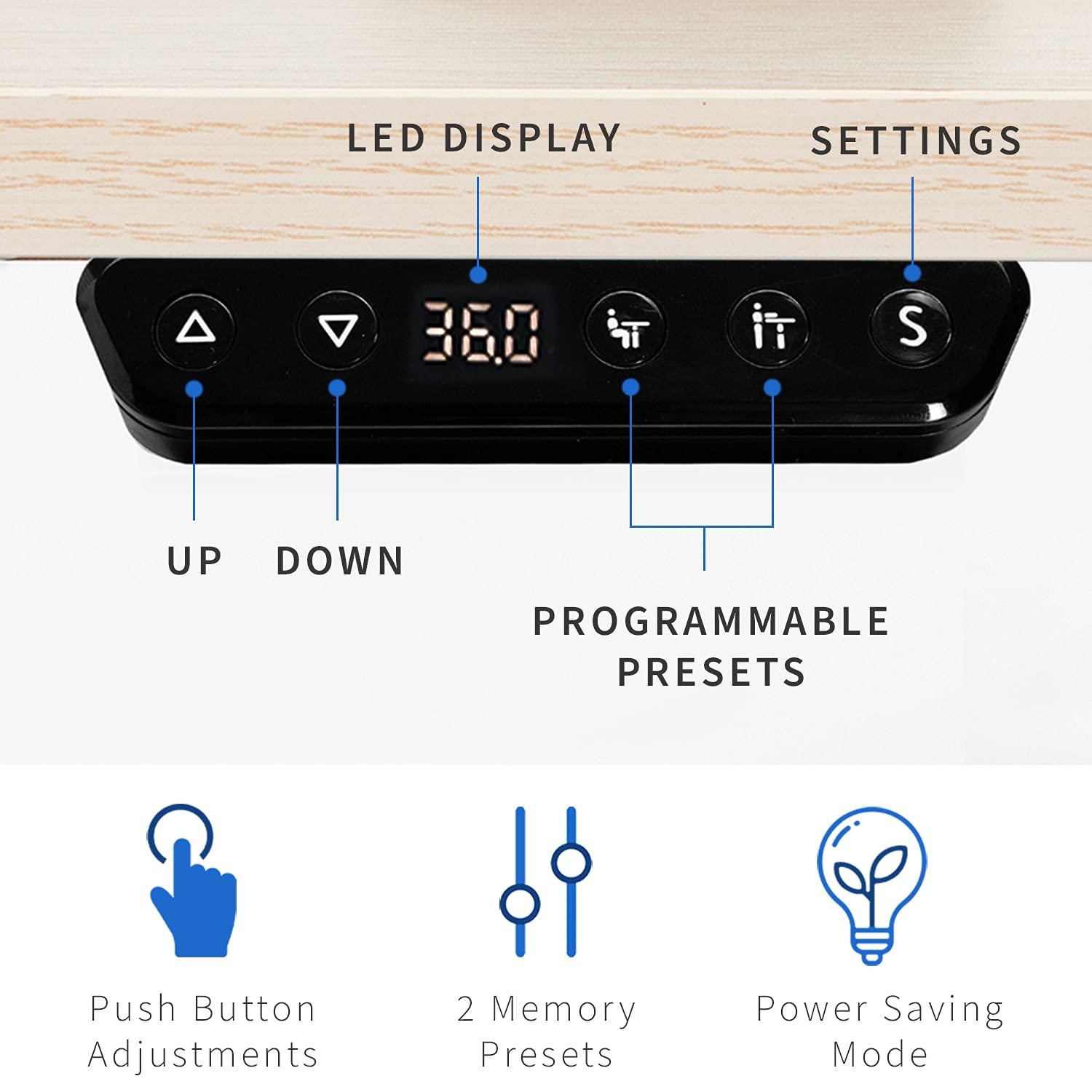 Vivo VIVO 47" x 24" Electric Sit Stand Desk (DESK-E144BN series)