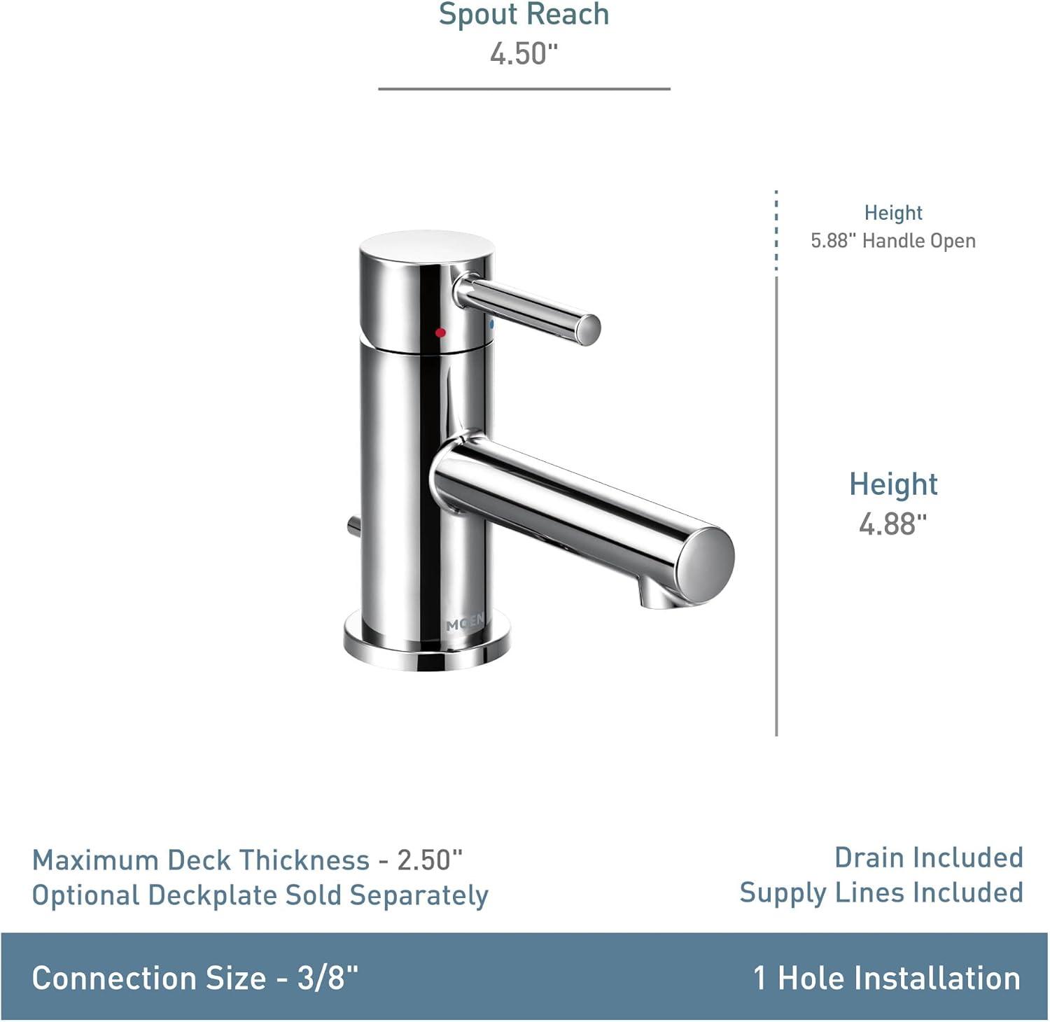 Align Single Hole Bathroom Faucet