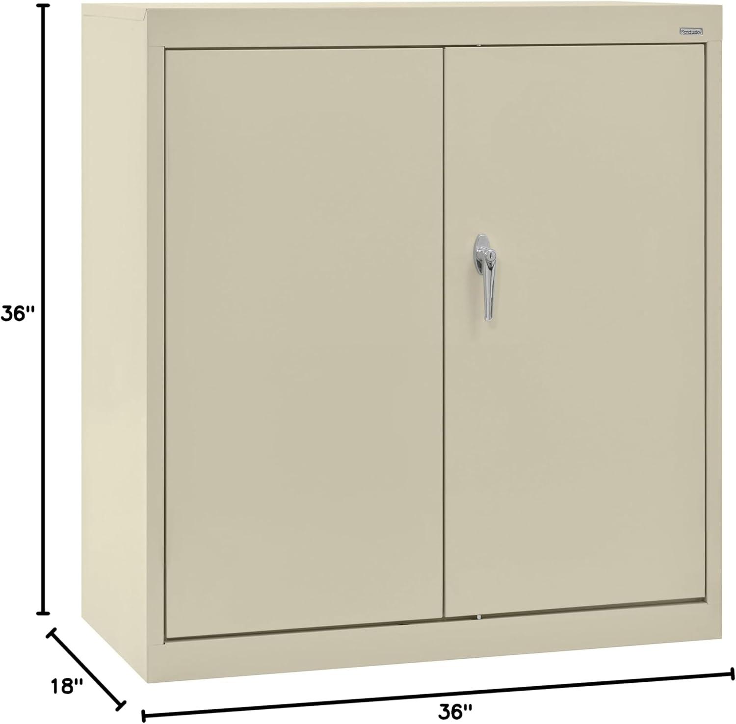 Sandusky Steel Single Storage Cabinet ( 36'' H x 36'' W x 18'' D)