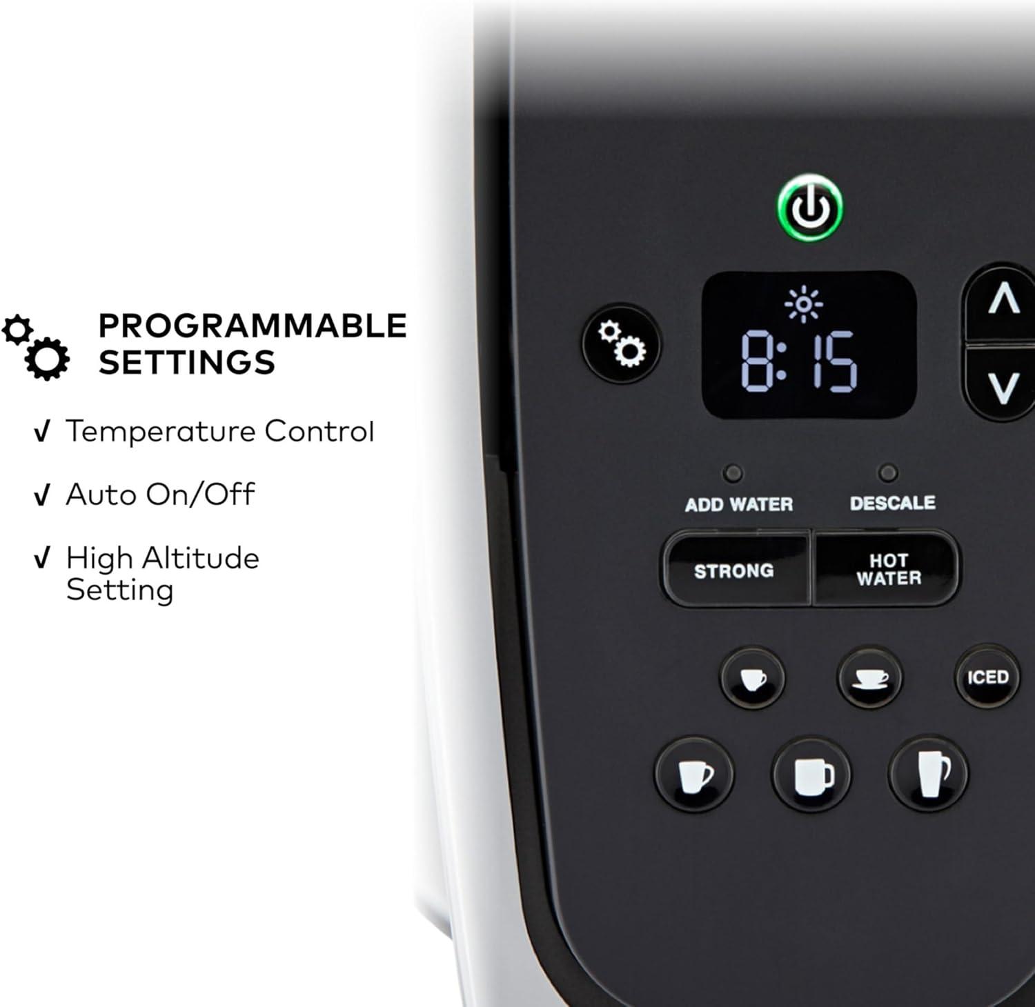 Keurig K-Elite Single-Serve K-Cup Pod Coffee Maker with Iced Coffee Setting and Strength Control