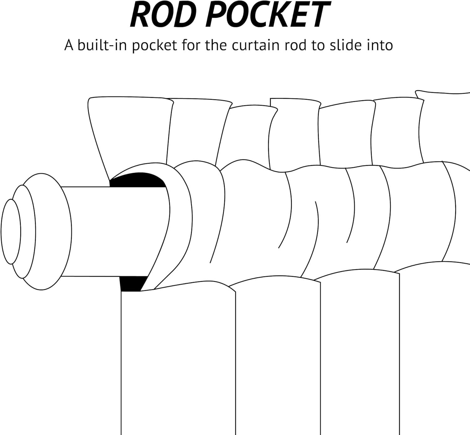 Martha Stewart Ticking Stripe Indigo Tier & Valance Set