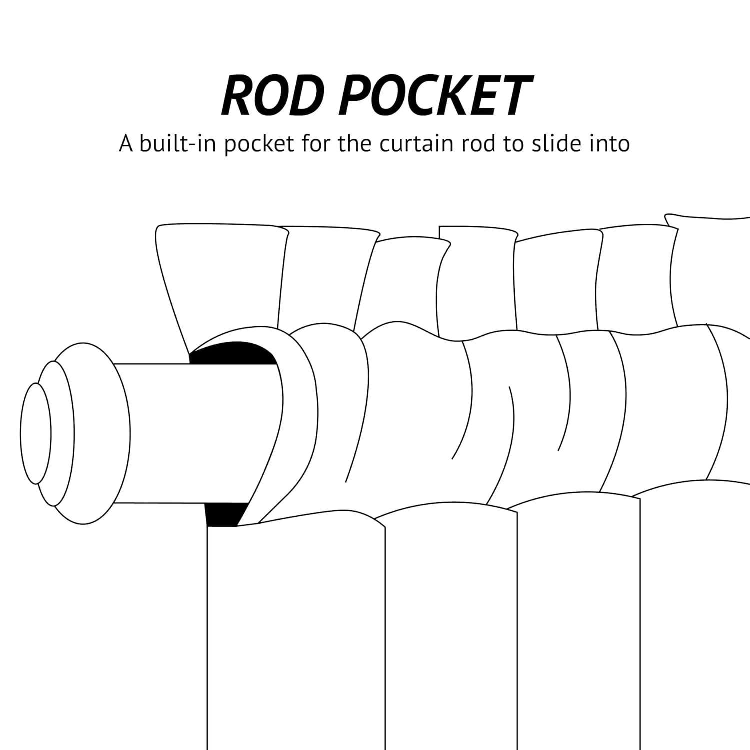 Martha Stewart Ticking Stripe Indigo Tier & Valance Set