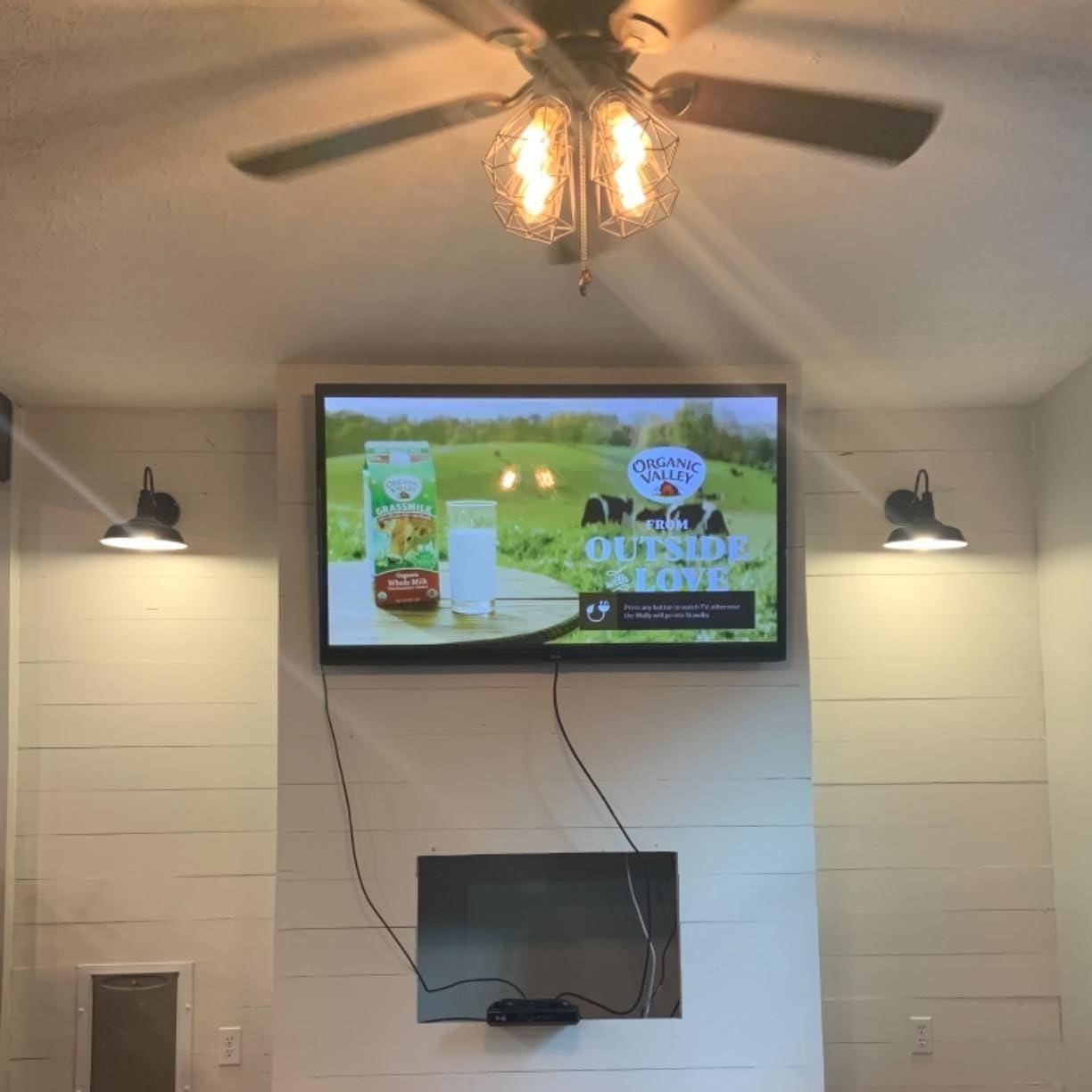 BRIGHTESS #80 Retro Black Wall Sconce Lighting Gooseneck Barn Flat Lights Industrial Vintage Farmhouse Wall Lamp Outside Led Light Fixtures E26 Bathroom Kitchen Bedroom Hardwired