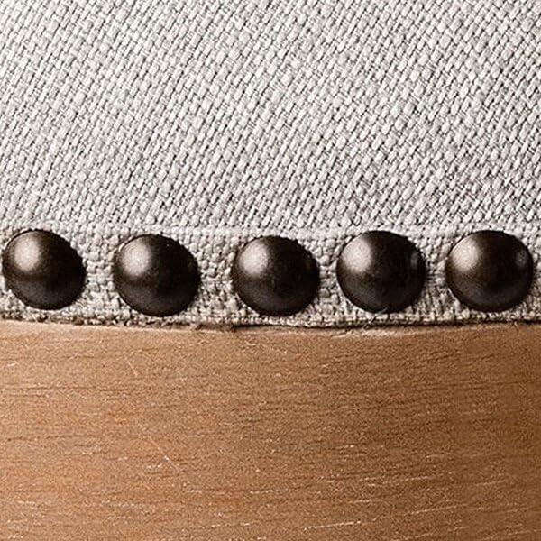 Maven Lane Maven Lane Adrien Saddle Bar Stool In Aged Black Finish 31" With Snow White Fabric Upholstery