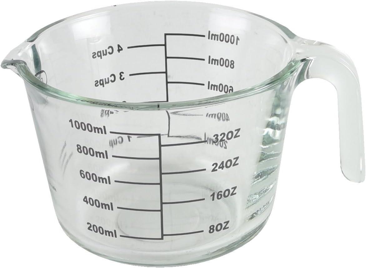 Farberware 4-Cup Clear Borosilicate Glass Measuring Cup