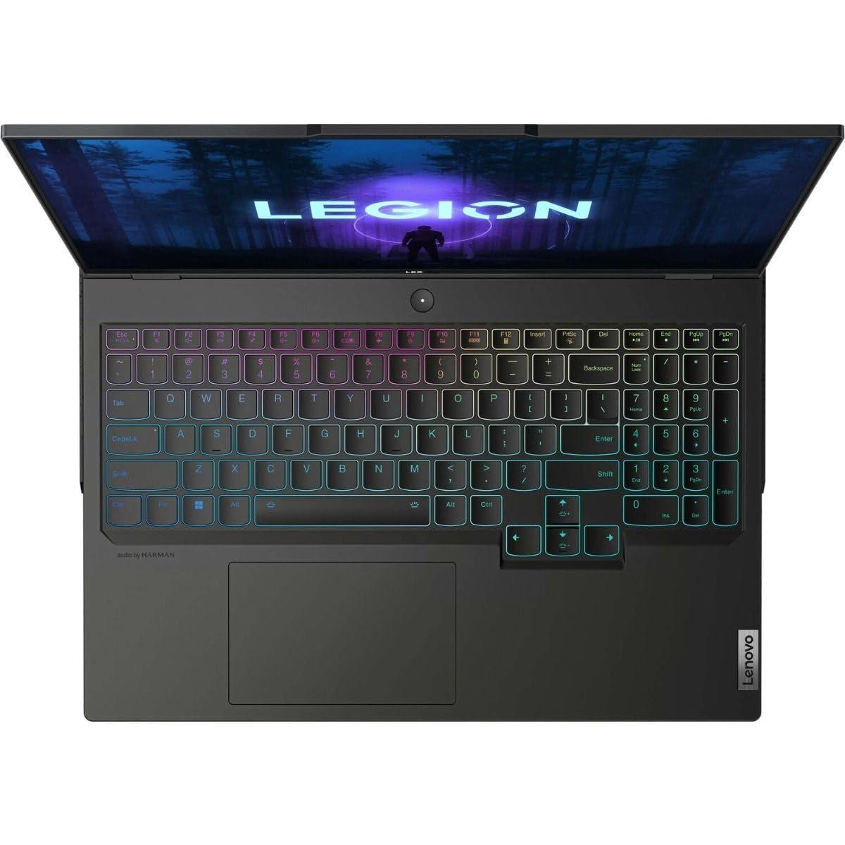 Lenovo Legion Pro 7 16IRX9H 83DE - Intel Core i9 - i9-14900HX / up to 5.8 GHz - Win 11 Pro - GeForce RTX 4090 - 32 GB RAM - 1 TB SSD NVMe x 2 - 16" IPS 2560 x 1600 (WQXGA) @ 240 Hz - Gigabit Ethernet - Wi-Fi 6E, Bluetooth - eclipse black - kbd: US English - with 3 Years Legion Ultimate Support with Onsite