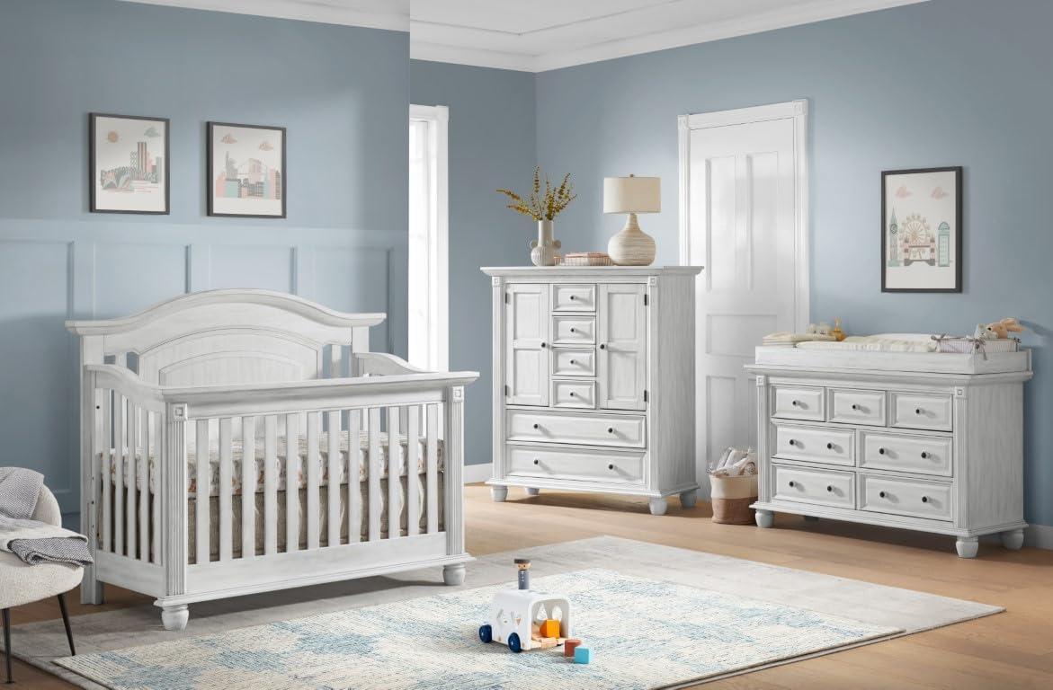 Oxford Baby London Lane 4-in-1 Convertible Crib