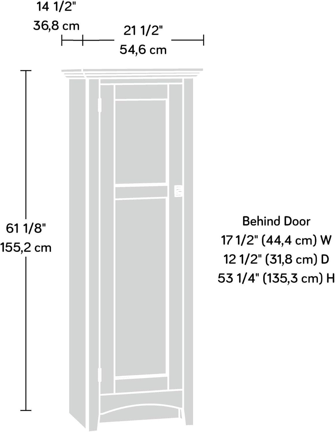 Sauder Select Summer Home Engineered Wood Pantry in Carolina Oak