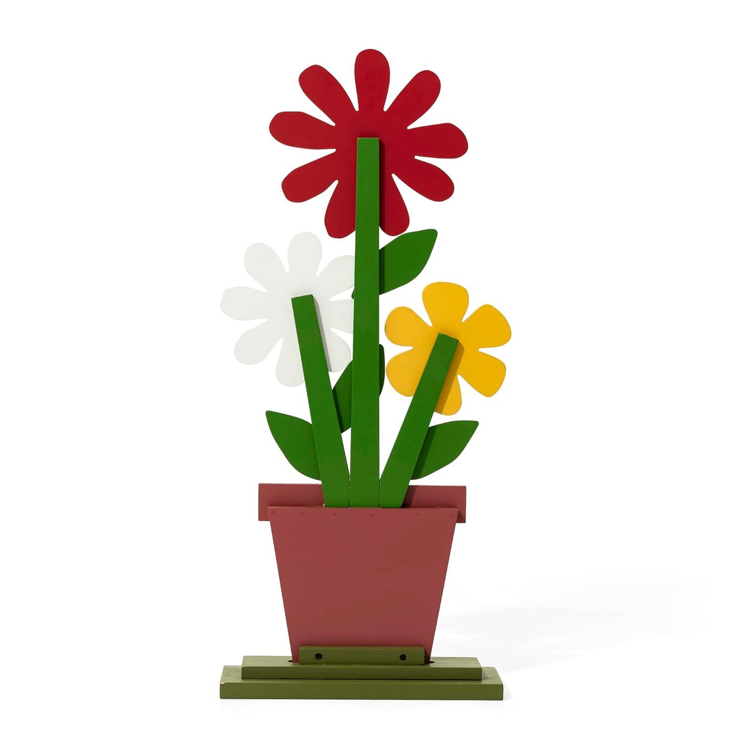 30-Inch Multicolor Wood Outdoor Welcome Porch Sign