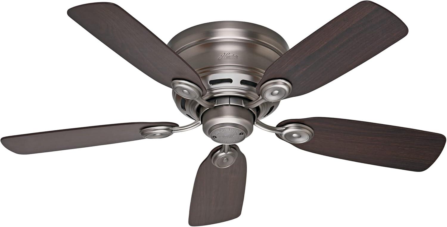 42" Low Profile IV 5 - Blade Ceiling Fan with Pull Chain