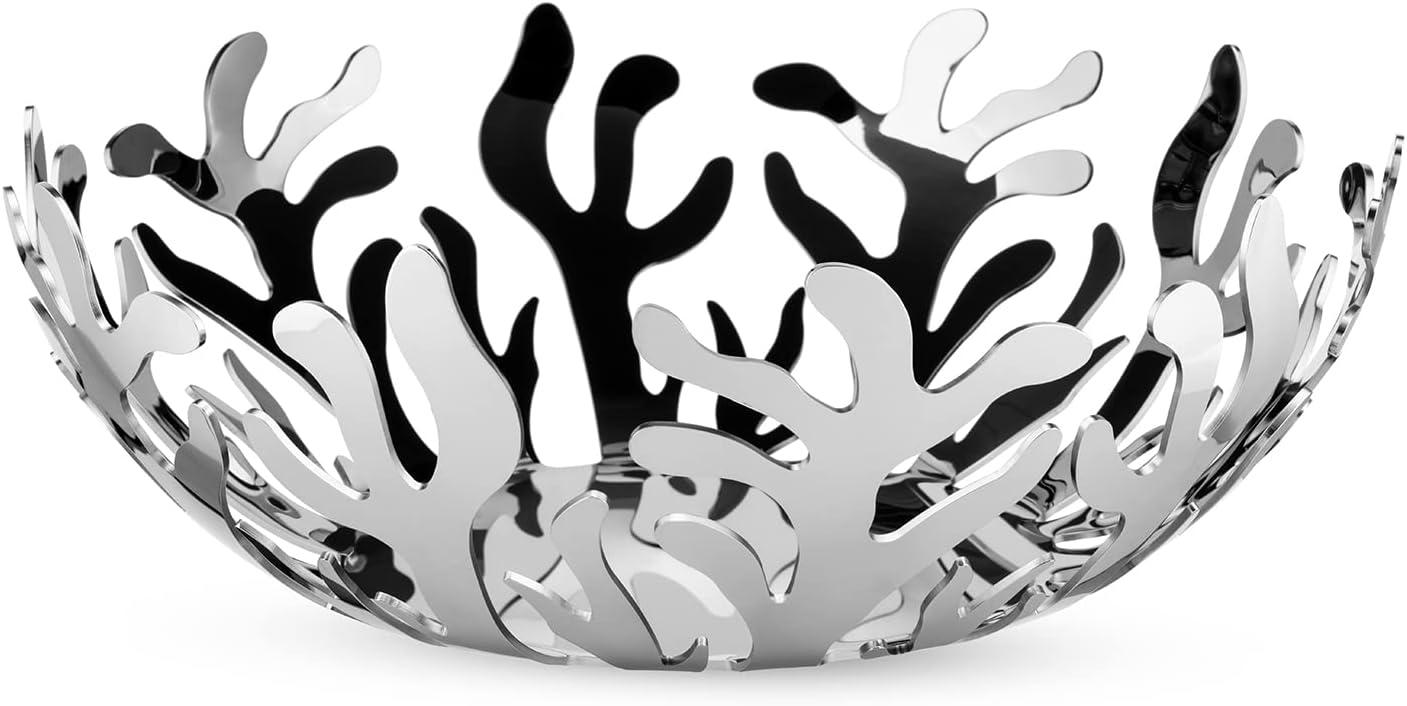 Alessi Mediterraneo 11-1/2-Inch Fruit Holder, Stainless Steel