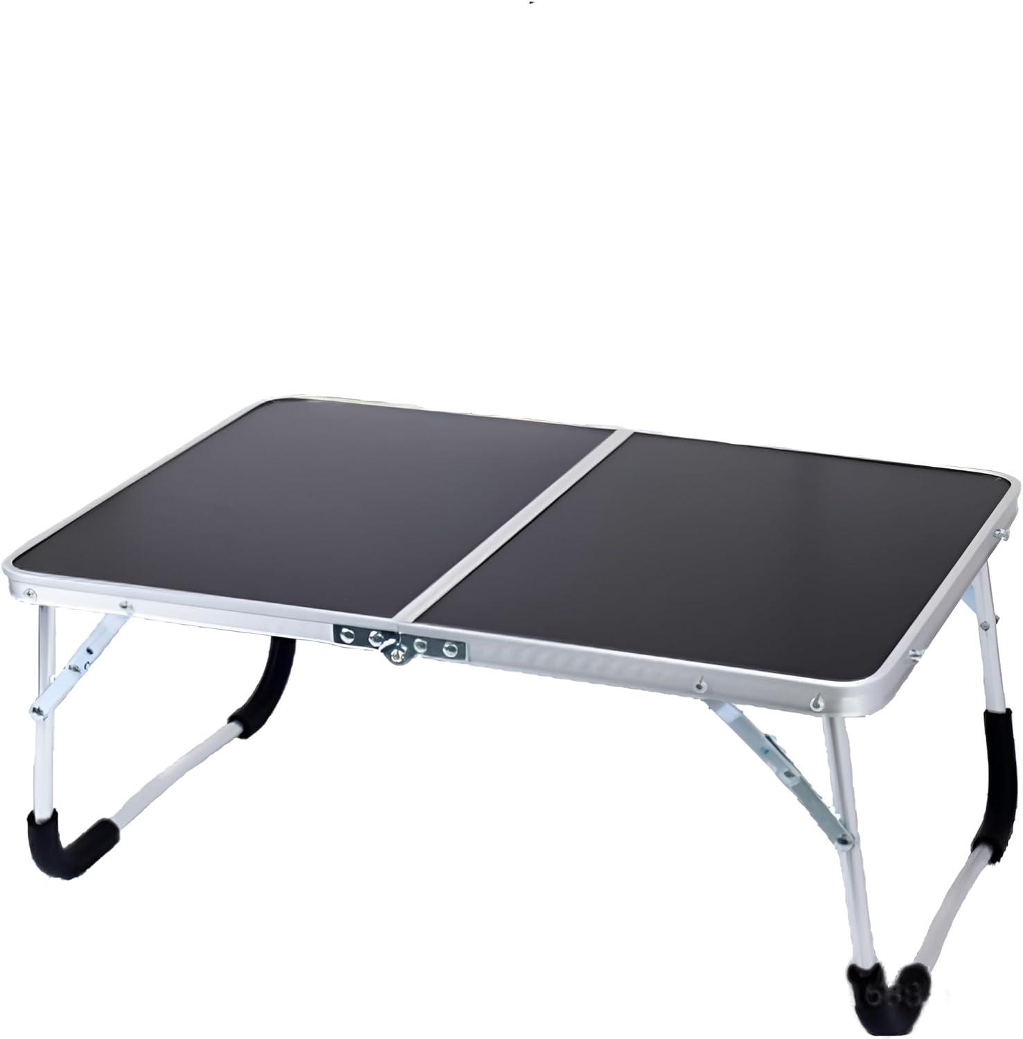 Portable Black Aluminum Folding Camping Table