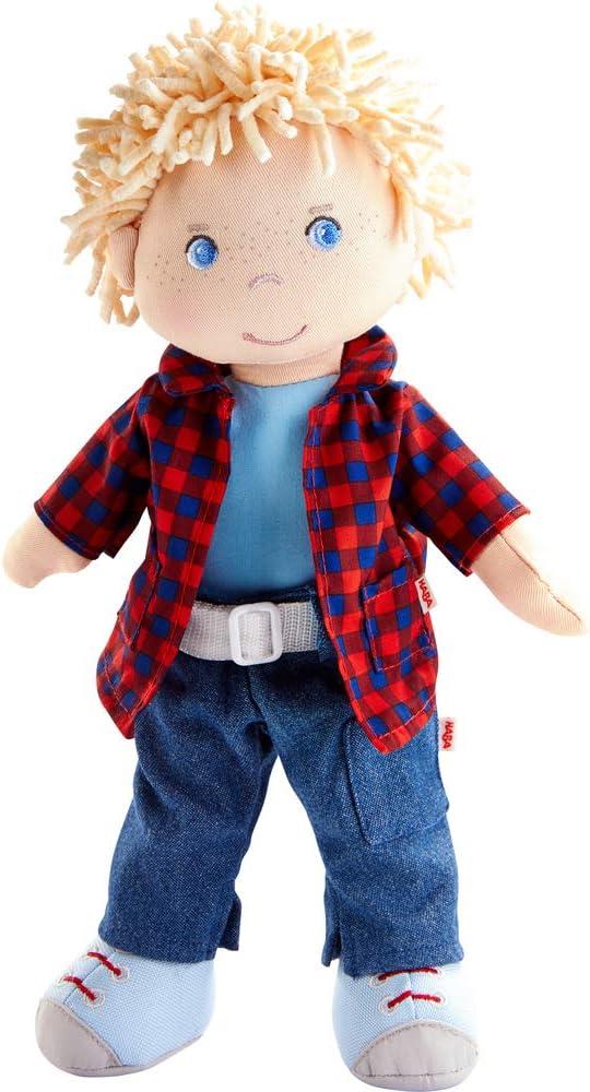 Nick 12" Soft Boy Doll with Blonde Hair and Blue Eyes