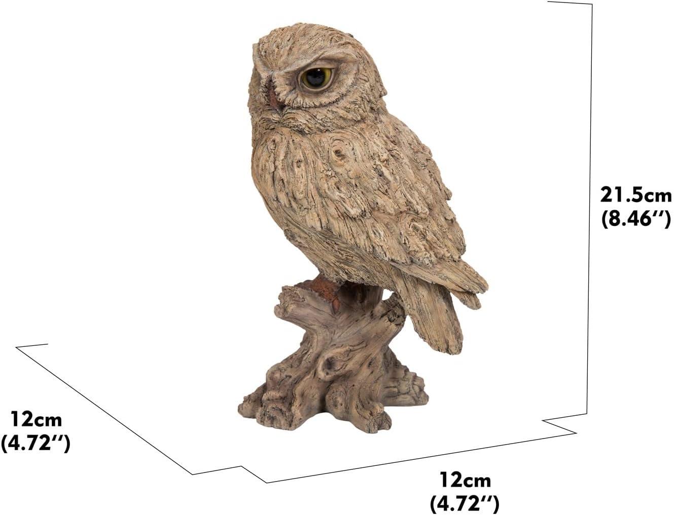 Trumpet Owl -Driftwood Look