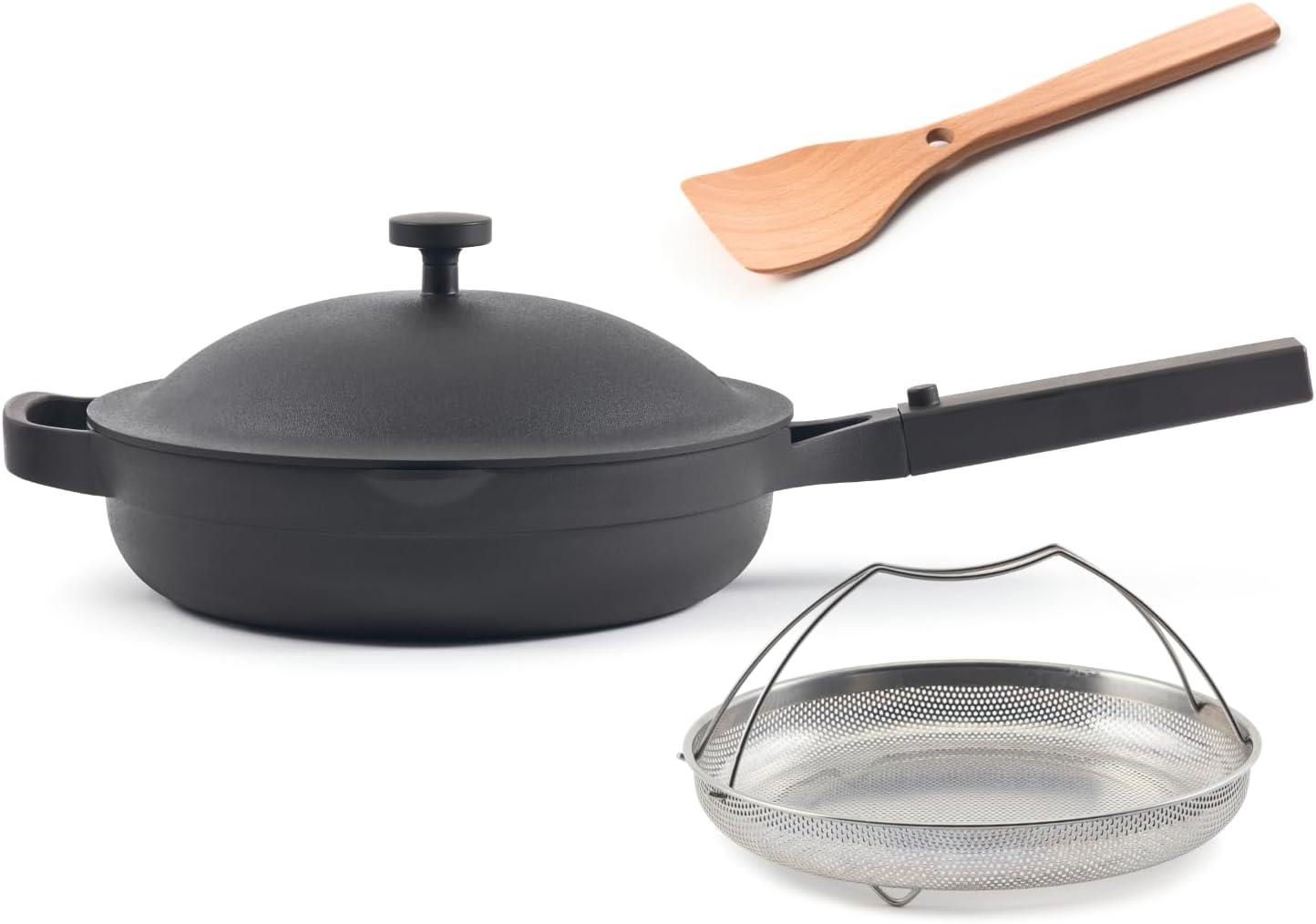 Char 10.5-Inch Nonstick Aluminum Ceramic Coated Pan Set