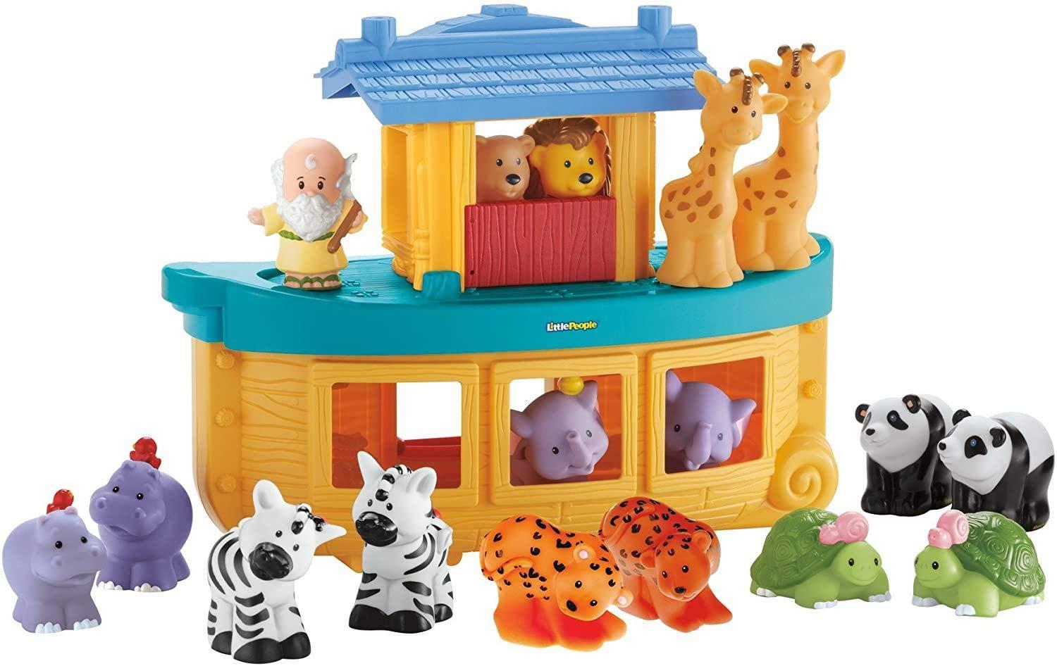 Fisher-Price Little People Noah's Ark Gift Set Animals Playset Figures
