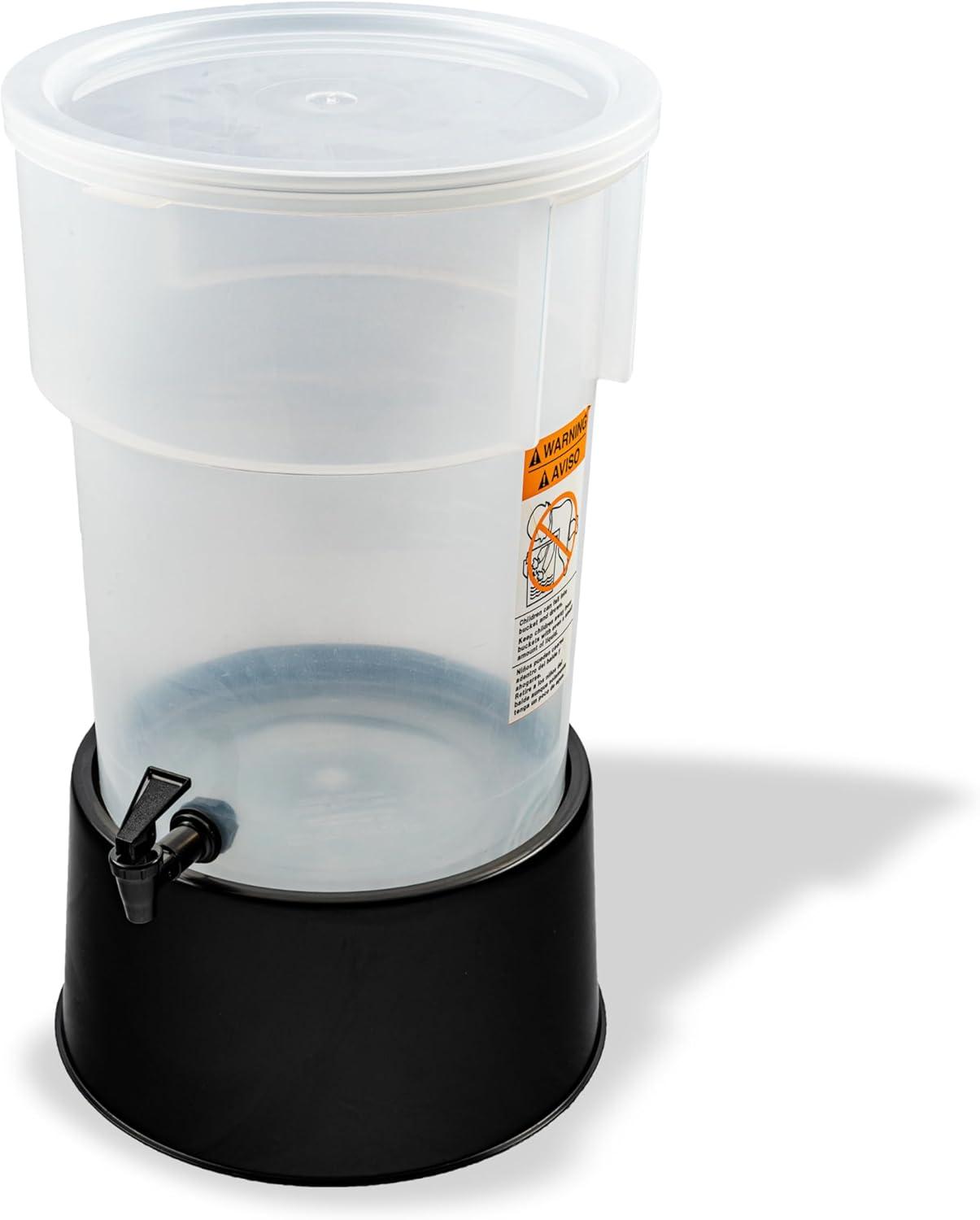 Carlisle 222903 Break-Resistant Beverage Dispenser with Base, 5 Gallon
