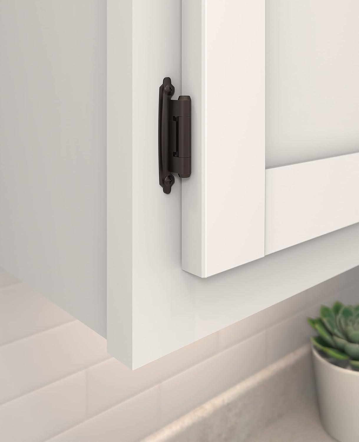 Oil Rubbed Bronze Self-Closing Cabinet Hinges